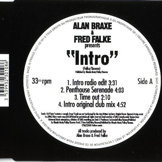 Alan Braxe & Fred Falke - Intro (Radio Edit) (2000)