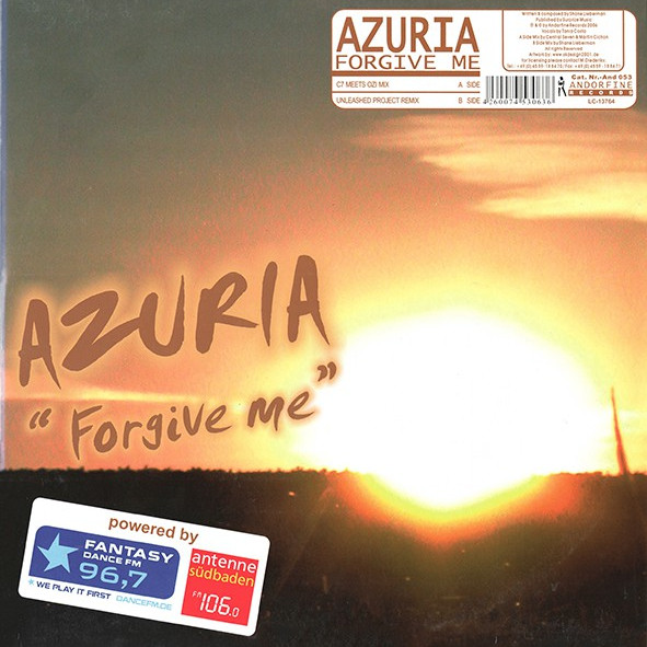 Azuria - Forgive Me (C7 Meets Ozi Mix) (2007)