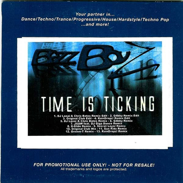 Bazz Boyz - Time Is Ticking (DJ Lanai & Chris Bates Remix Edit) (2008)