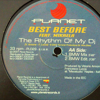 Best Before feat. Mikaela - The Rhythm of My DJ (Radio Mix) (2001)
