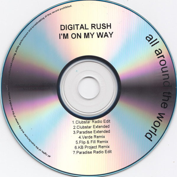 Digital Rush - I'm on My Way (Paradise Radio Edit) (2010)