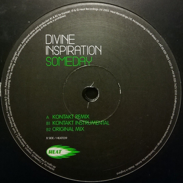 Divine Inspiration - Someday (Kontakt Remix) (2004)