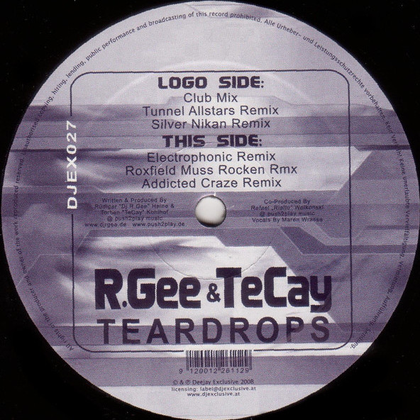 DJ R. Gee & Tecay - Teardrops (Tunnel Allstars Remix) (2008)