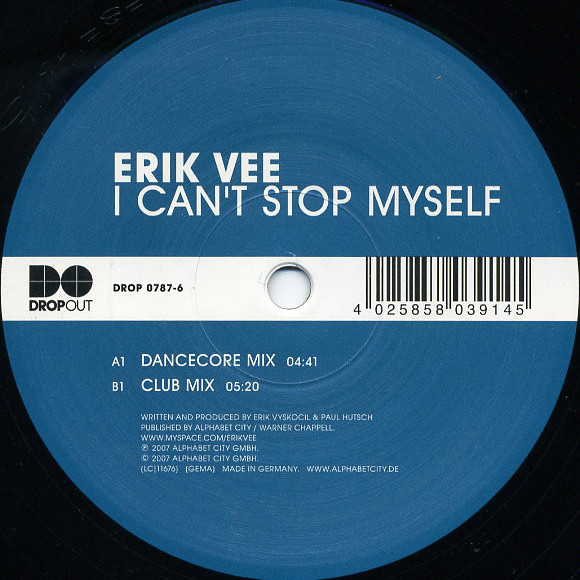 Erik Vee - I Can't Stop Myself (Club Mix) (2007)