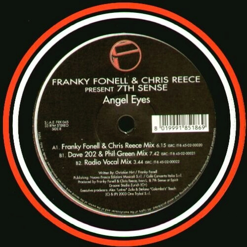 Franky Fonell & Chris Reece Present 7th Sense - Angel Eyes (Radio Vocal Mix) (2003)