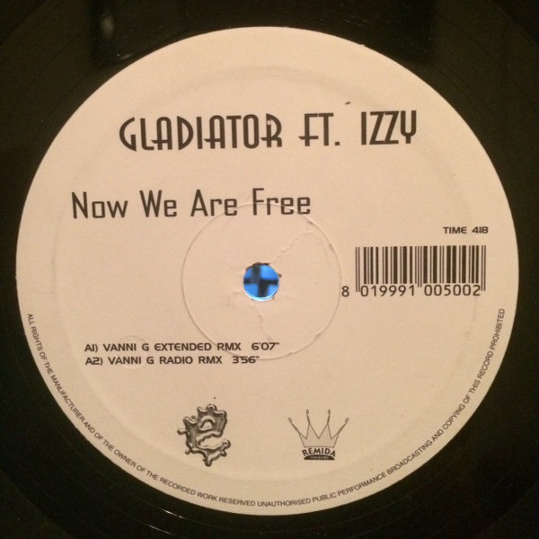 Gladiator ft. Izzy - Now We Are Free (Vanni G Radio Remix) (2004)