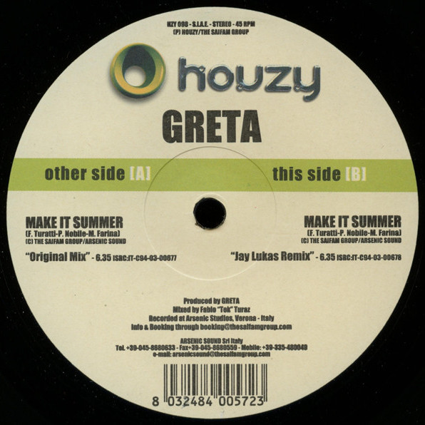 Greta - Make It Summer (Original Mix) (2004)