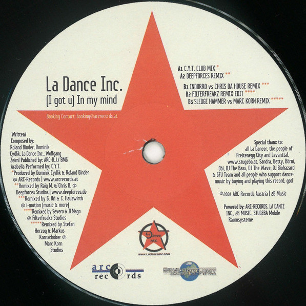 La Dance Inc. - (I Got U) in My Mind (C.Y.T. Club Mix) (2004)