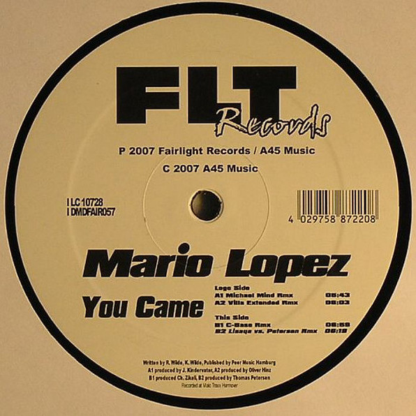 Mario Lopez - You Came (Michael Mind Project Rmx) (2007)