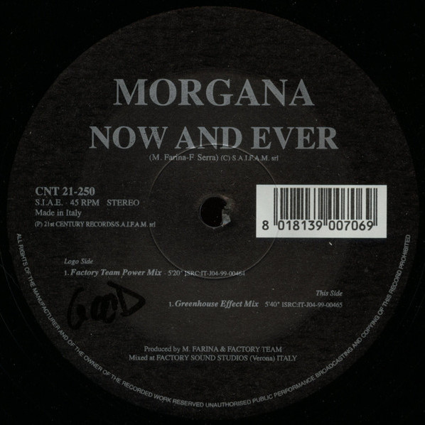 Morgana - Now and Ever (Factory Team Power Mix) (1999)