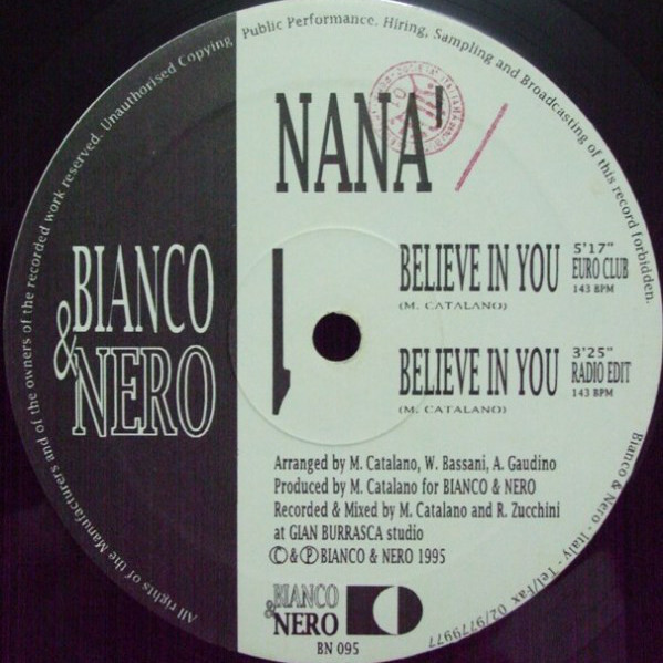 Nana' - Believe in You (Radio Edit) (1995)