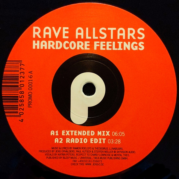 Rave Allstars - Hardcore Feelings (Radio Edit) (2004)