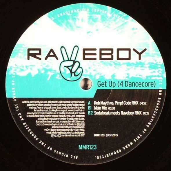 Raveboy - Get Up (4 Dancecore) (Rob Mayth vs. Pimp! Code Rmx) (2007)