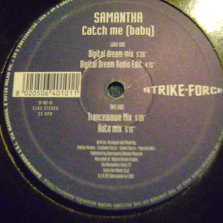 Samantha - Catch Me (Baby) (Digital Dream Radio Edit) (2001)