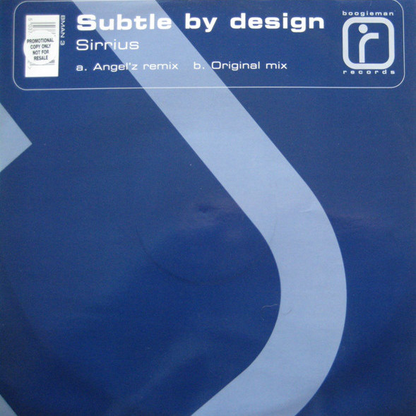 Subtle by Design - Sirius (Radio Version (Original)) (2000)