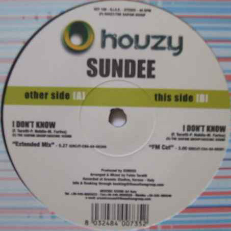 Sundee - I Don't Know (FM Cut) (2004)
