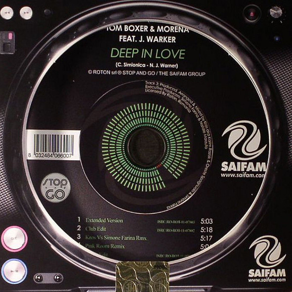 Tom Boxer & Morena feat. J. Warker - Deep in Love (Club Edit) (2011)