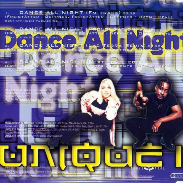 Unique II - Dance All Night (FM Track) (1997)
