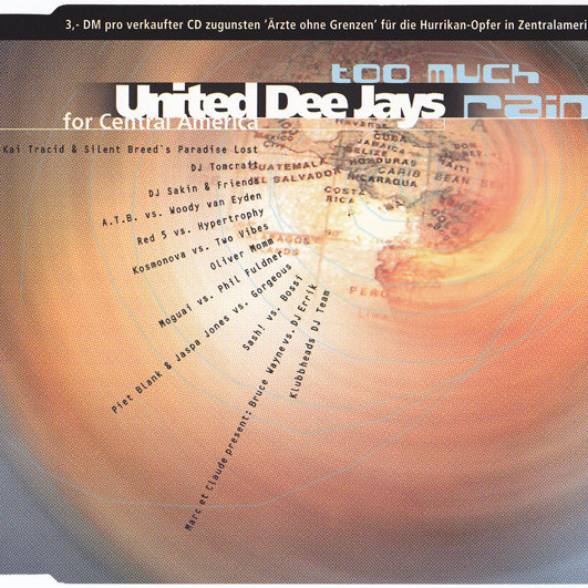 United Deejays for Central America - Too Much Rain (Red 5 vs. Hypertrophy Mix) (1999)
