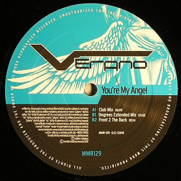 Verano - You're My Angel (Club Mix) (2007)